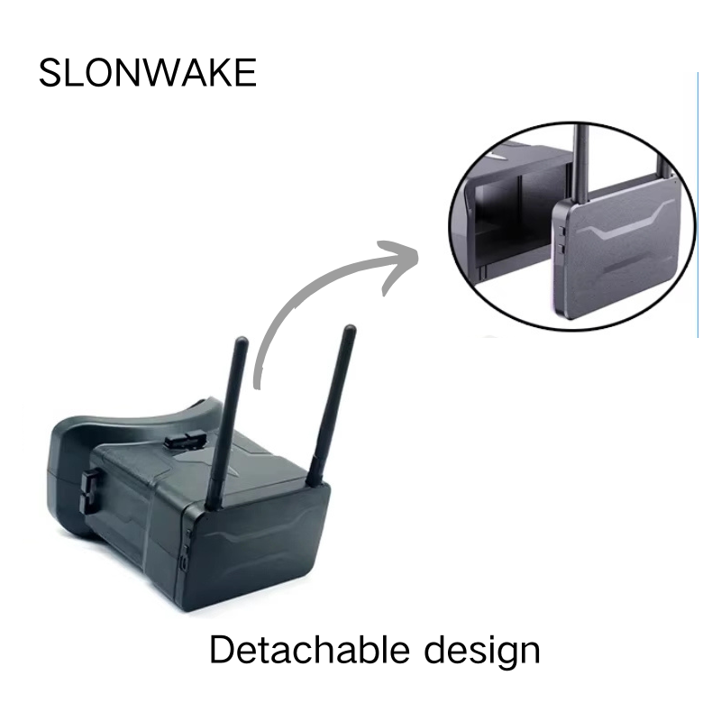 Óculos FPV 5.8G 4.3 Polegadas  - Fpv Drone Goggles avaliação e preço
